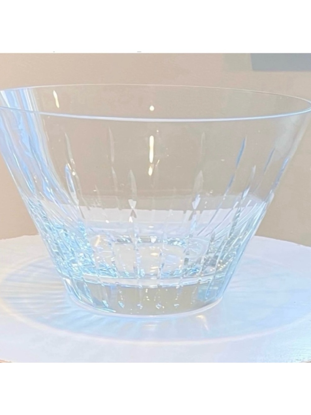 Atlantis Crystal - Beautiful Vintage Hand Cut Lead Crystal Bowl